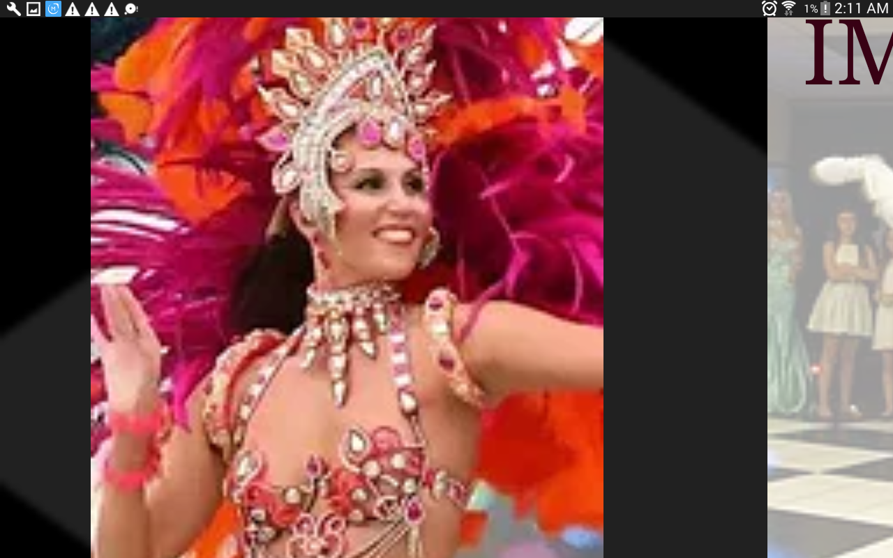 Brazilian Fantasy Show, dancer in Sydney