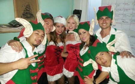 Christmas Elves, dancer in Sydney
