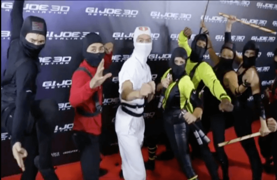Ninja, dancer in Sydney