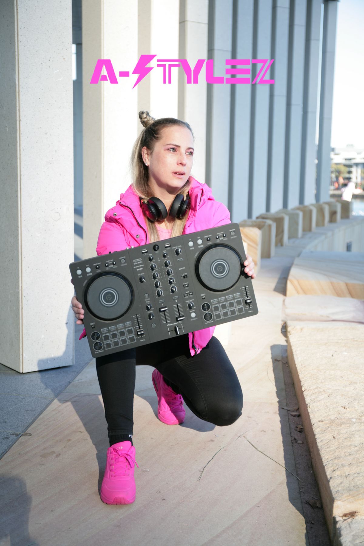 DJ A-STYLEZ, live in Sydney