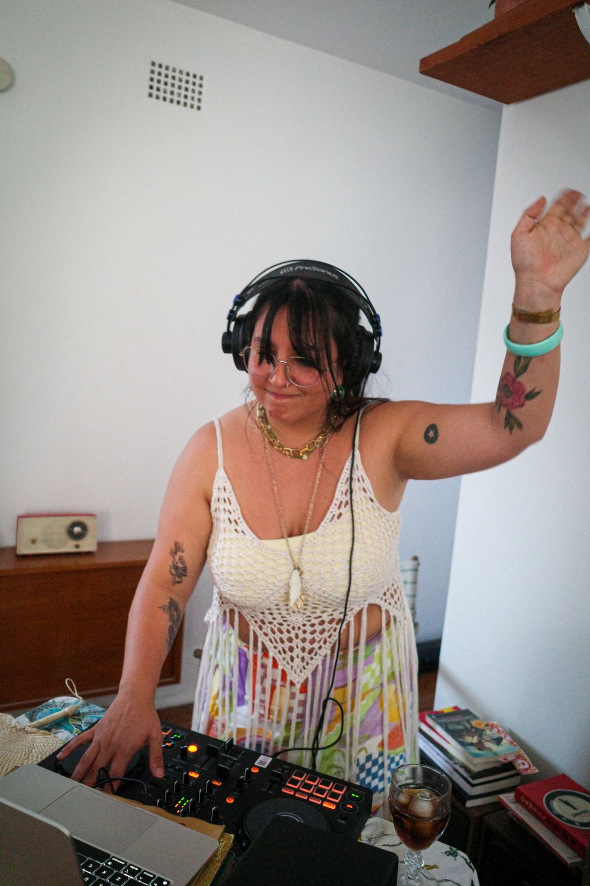 Maria Piña, dj in Sydney