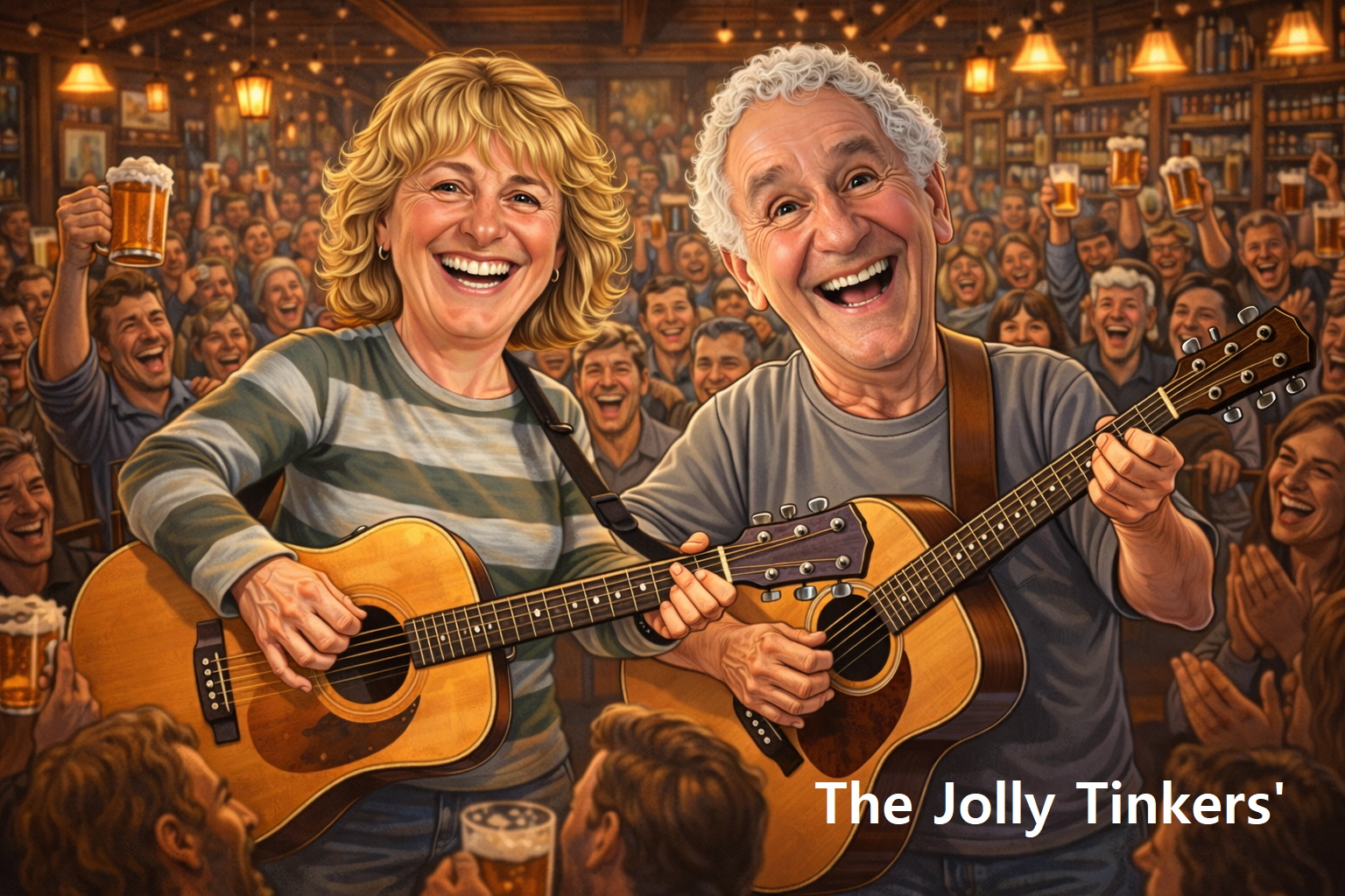 Jolly Tinkers', musical duo in Sydney