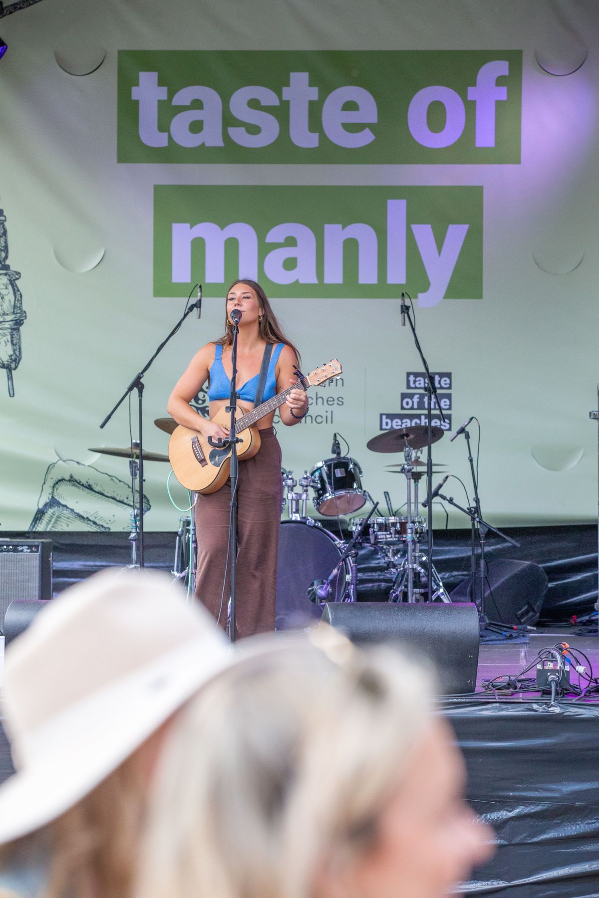 Elodie, singer-songwriter in Sydney