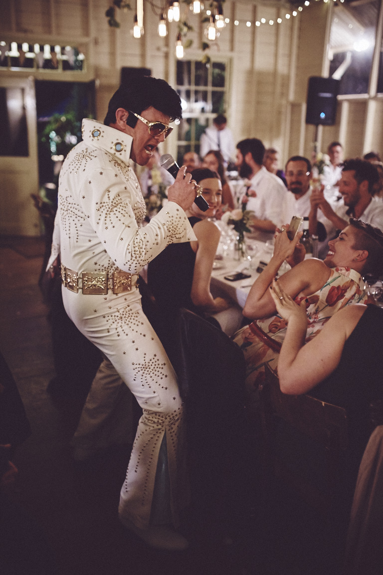 ABSOLUTELY ELVIS The popular Elvis, singing impersonator in Sydney