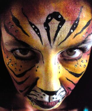 Face Art by Tash, face painting in Sydney