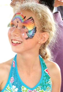 Rainbow Face Painting and Body Art, live in Sydney, photo 2