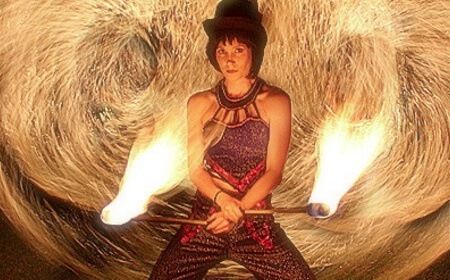 Fire Acro show, fire performer in Sydney