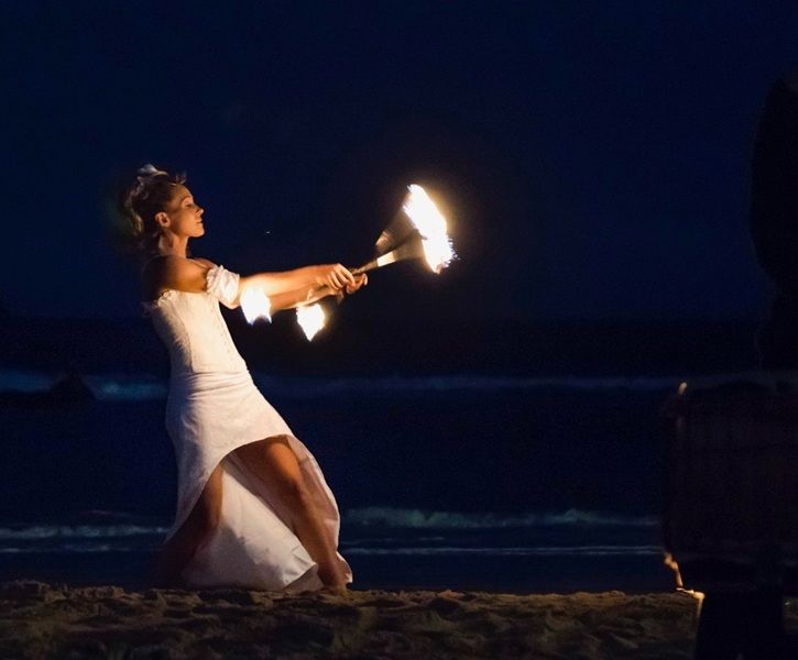 We Are on Fire, fire performer in Sydney, photo 2