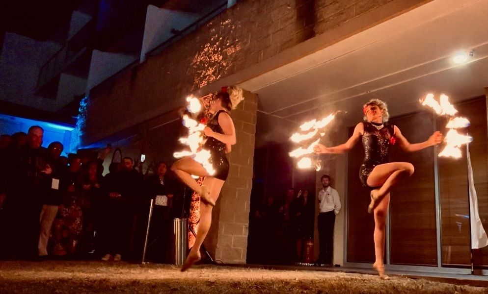 We Are on Fire, fire performer in Sydney, photo 3