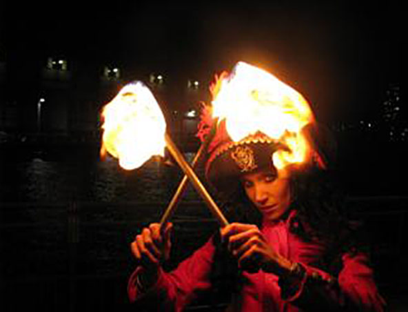Pirate Themed Fire, firetwirler in Sydney, photo 2