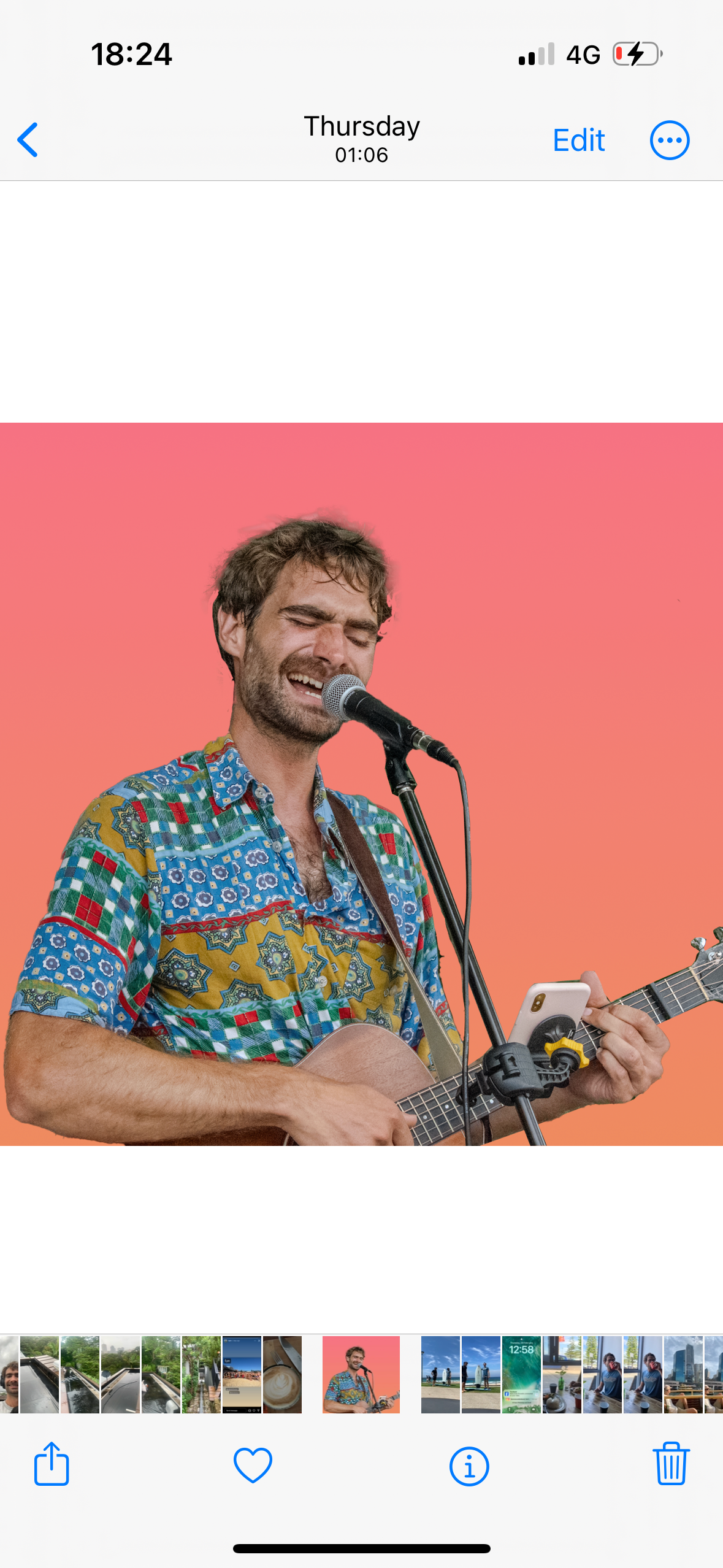 Francisco Xifra, singer-songwriter in Sydney