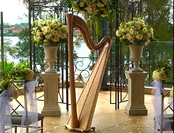 Sydney Wedding Harpist D, harp player in Sydney, photo 2