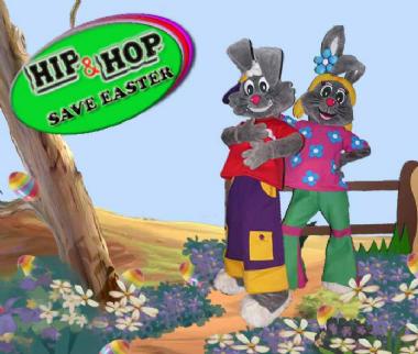 Hip and Hop Easter Show, holiday costume character in Sydney