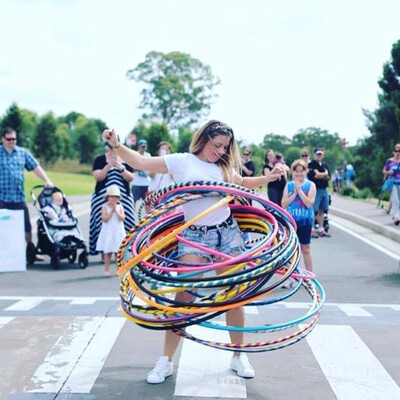 Amanda, hula hoop in Sydney, photo 2
