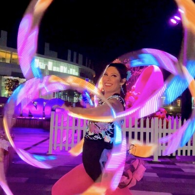 LED Hulaverse, hula hoop in Sydney, photo 2