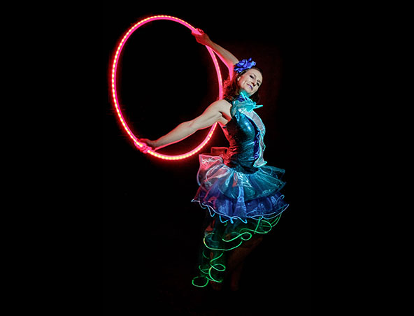 Hoop Girl, hula hoop in Sydney, photo 2