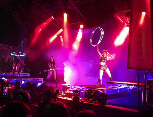 Sydney Hula Hoopers, live in Sydney