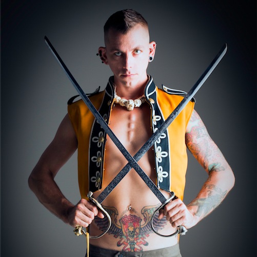 The Space Cowboy, juggler in Sydney