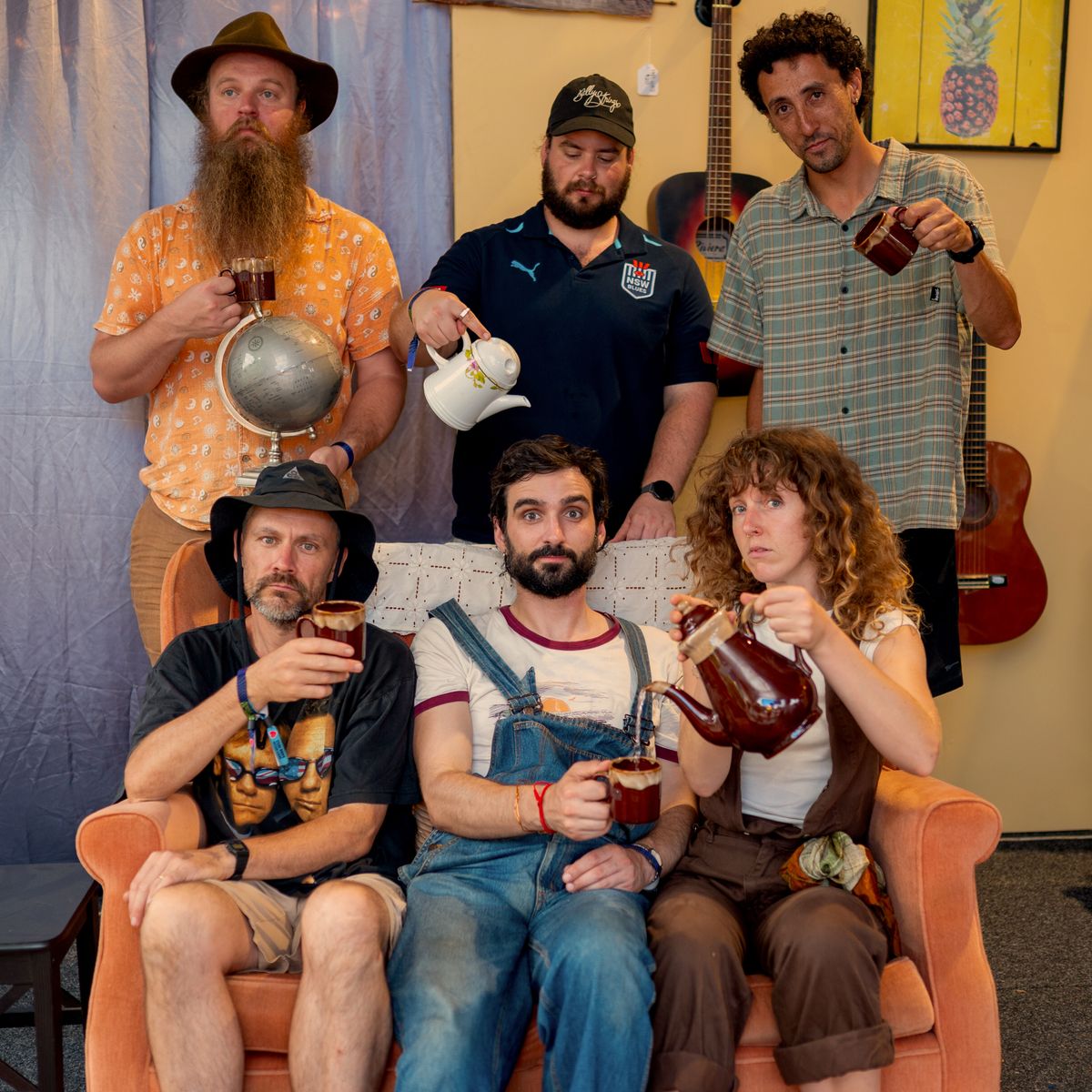 Kid Hank and his Ockerstra, dixieland band in Sydney