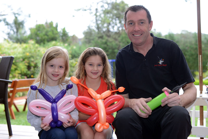 Jack Sharp Magic, children's magician in Sydney