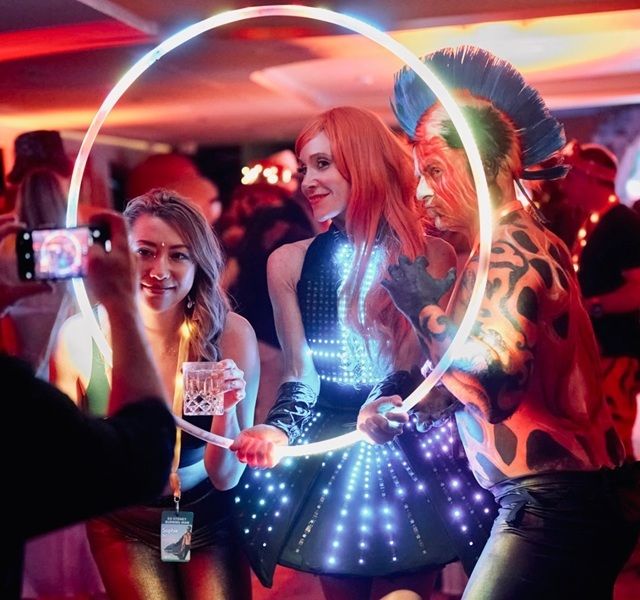 LED Fembots, led performer in Sydney, photo 3