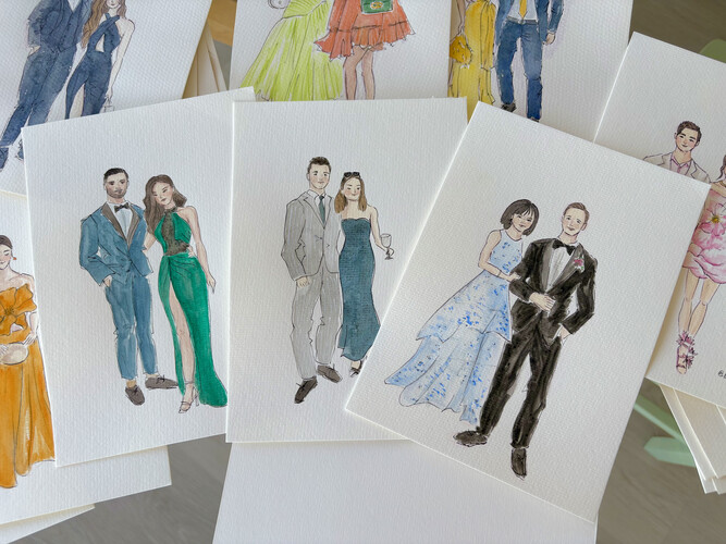 Lillian, caricaturist in Sydney, photo 3