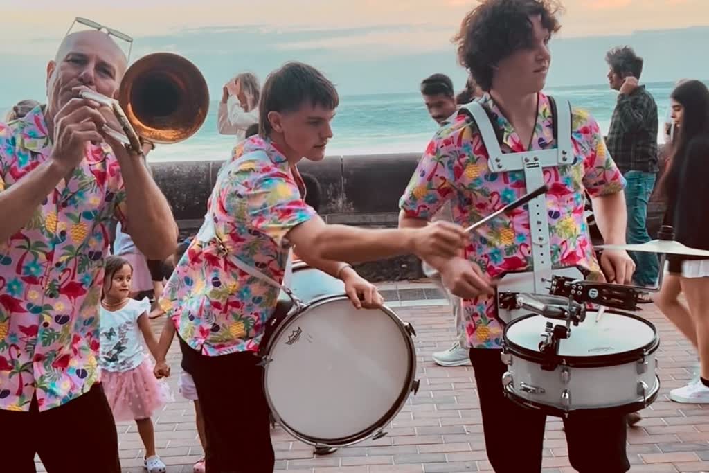 The Moveable Beats, marching band in Sydney, photo 3