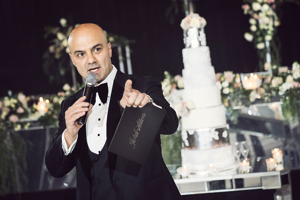 John Alten, mc-master of ceremonies in Sydney