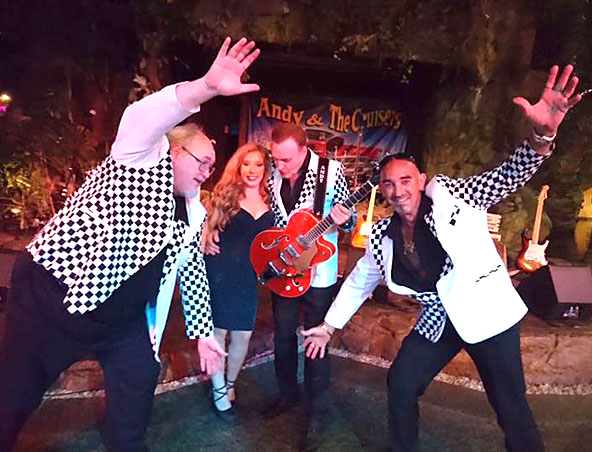 Andy And The Cruisers, rock 'n' roll band in Sydney, photo 3