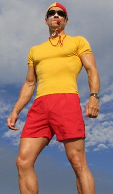 Aussie Lifesaver Duo, roving entertainer in Sydney, photo 3