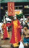 Chinese Mask Duo, roving entertainer in Sydney