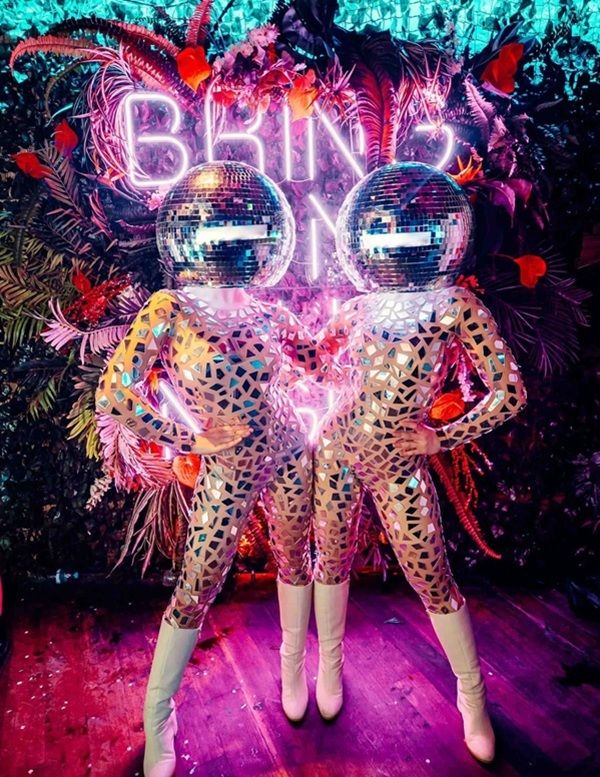 Disco Head, roving entertainer in Sydney