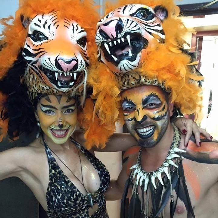 Happy Year of the Tiger, roving entertainer in Sydney, photo 2