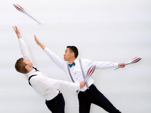 Levitated Inversions, roving entertainer in Sydney