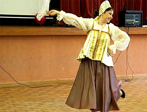 Zlata, dancer in Sydney