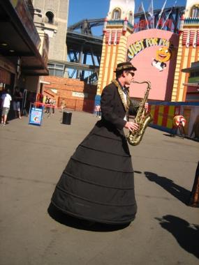 Segue, saxophone player in Sydney