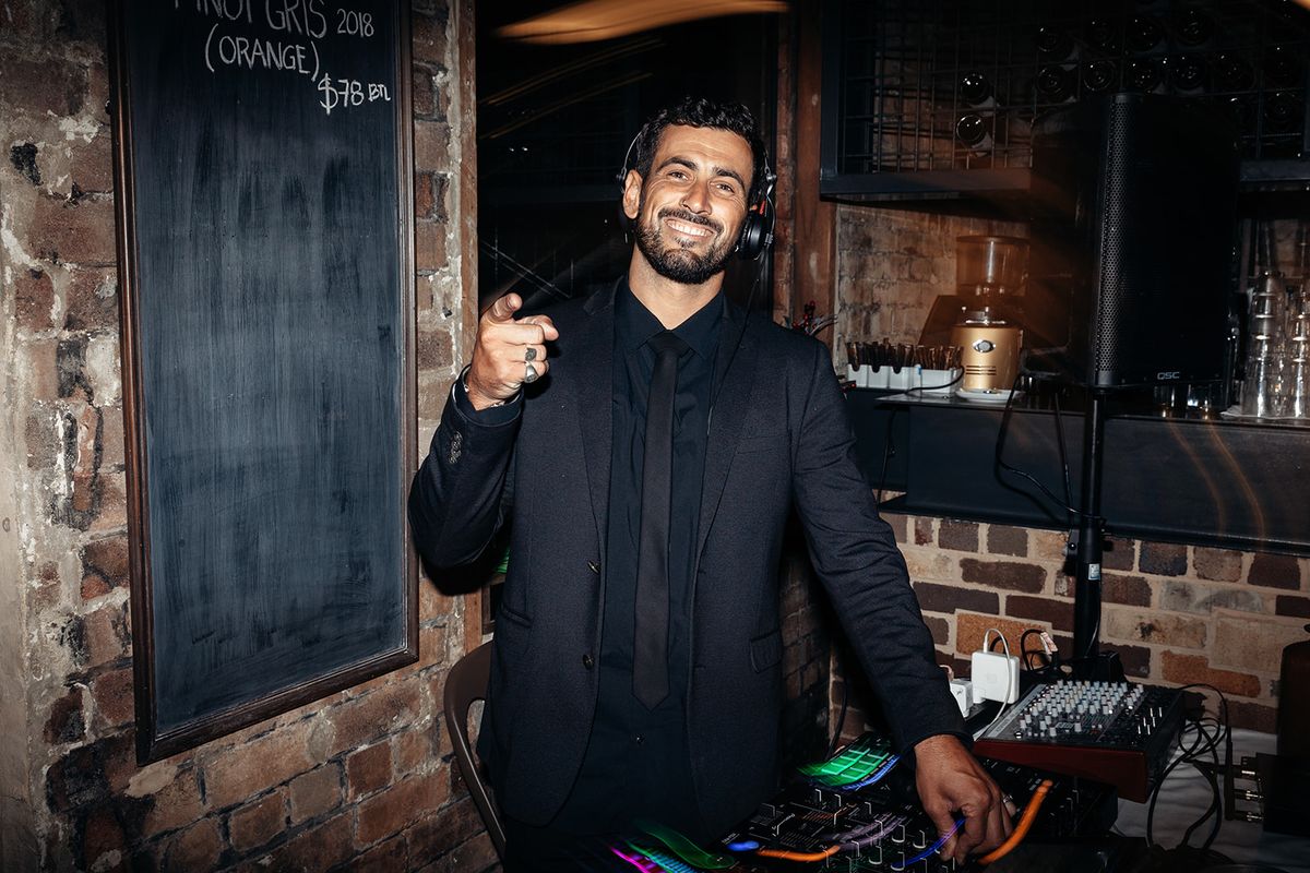 Seani, singer in Sydney