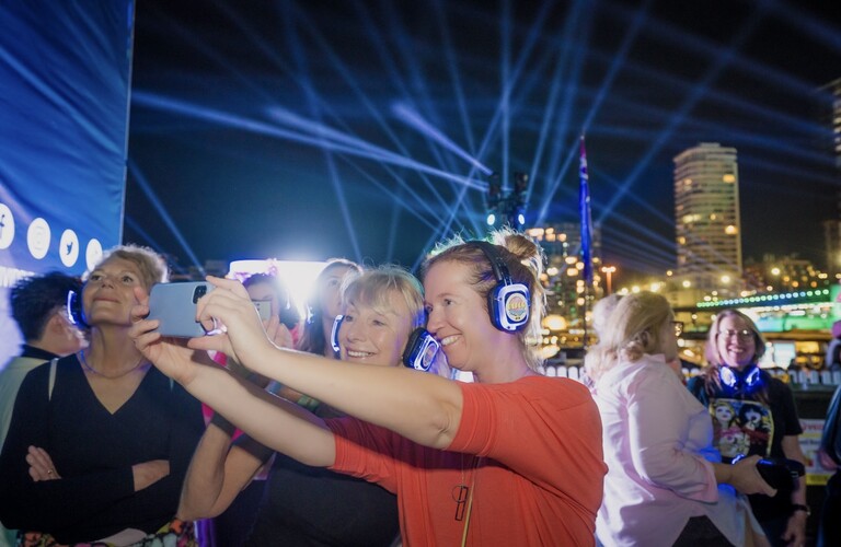 Silent Disco by Disco Peeps Au, dancer in Sydney, photo 3