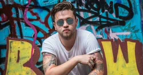 Reece Mastin, singer in Sydney