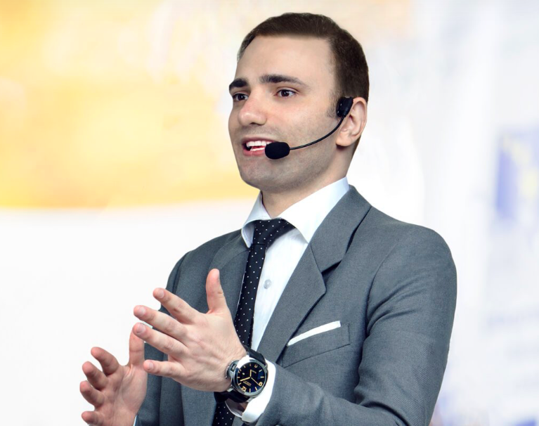 Vladimer Botsvadze, business speaker in Sydney