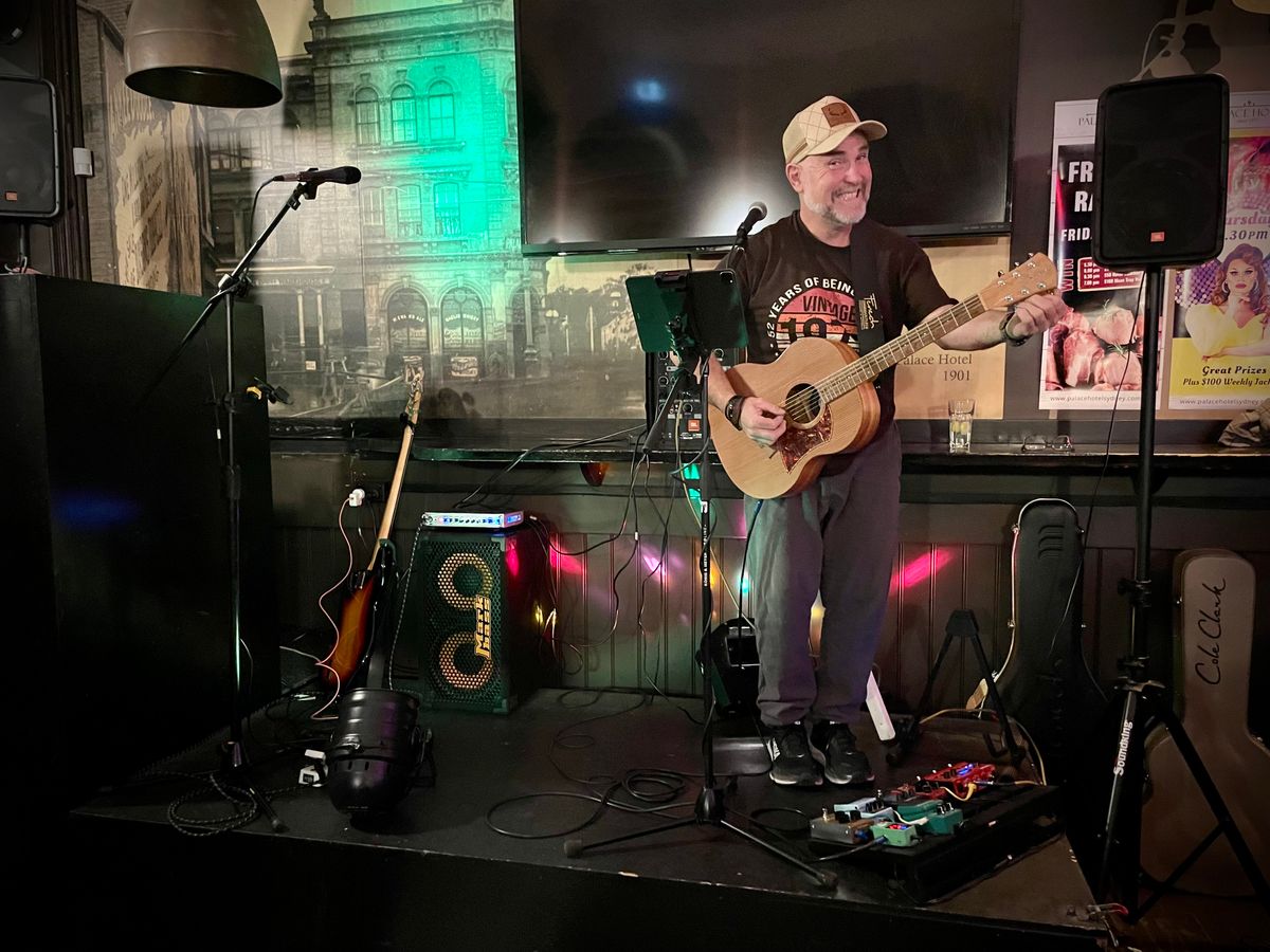Steve Arkle, guitarist in Sydney