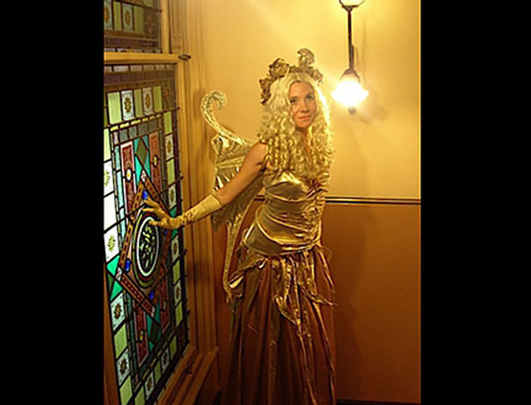 Fallen Angels, stilt walker in Sydney