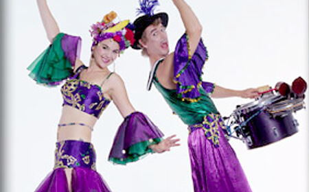 Kush Carnivale and Circus, stilt walker in Sydney