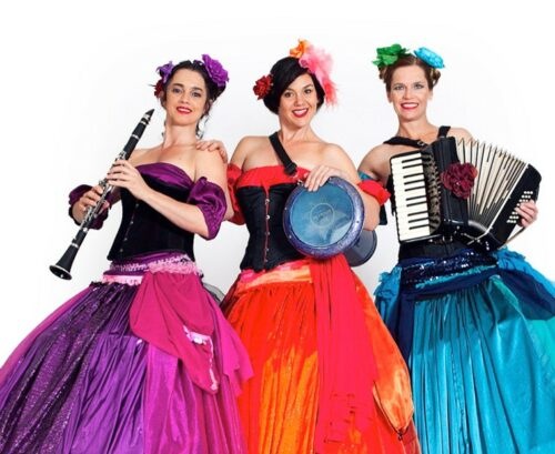Kush Musical Maidens, stilt walker in Sydney
