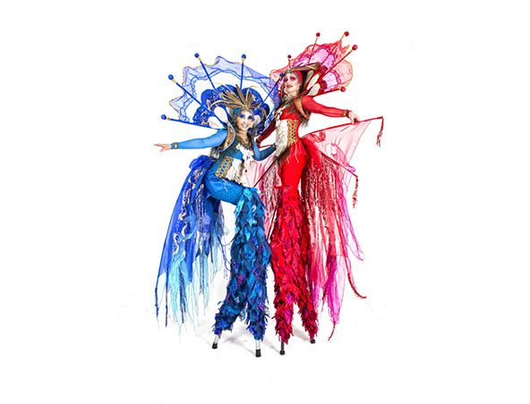 Sydney Stilt Walkers Birds Of Paradise, live in Sydney