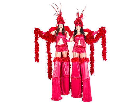 Sydney Stilt Walkers Brazil, live in Sydney