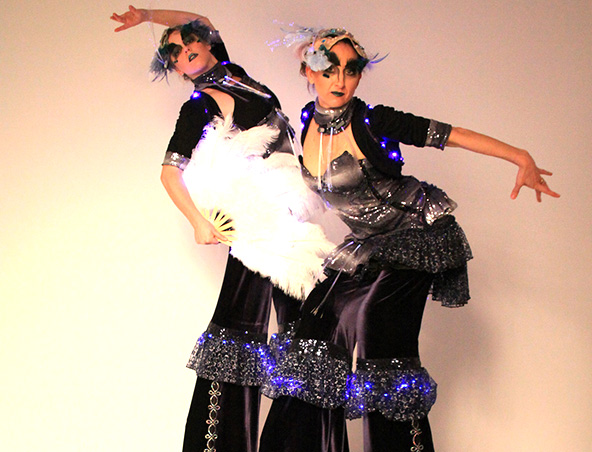 Sydney Stilt Walkers Light Fantastique, live in Sydney