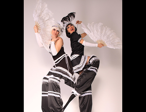 Sydney Stilt Walkers Roaring 20s, live in Sydney