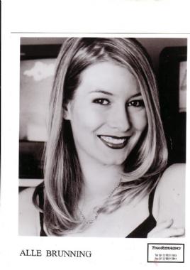 Alle Brunning, television presenter in Sydney