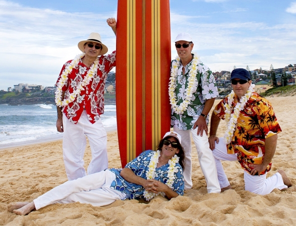 Beach Boys Tribute Band, live in Sydney